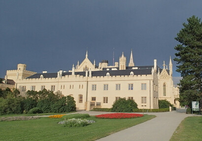 Westseite des Schlosses