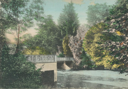 Brücke im Park