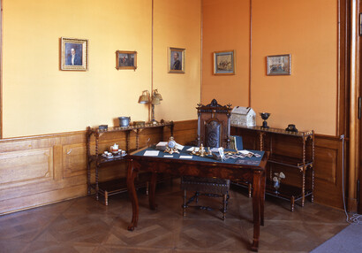 The study-room of prince Franz